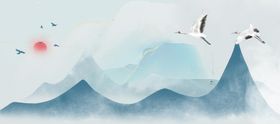 新中式背景
