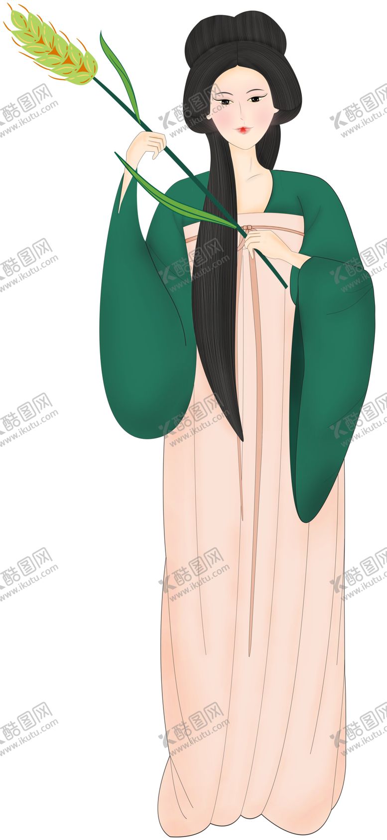 编号：99972706172222047401【酷图网】源文件下载-古风女性