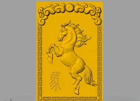 CAD浮雕装饰画模型门窗景观设计EPS3作品