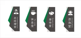 门牌设计单位公司企业标