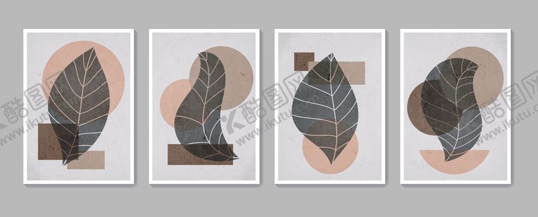 编号：71996810070057118291【酷图网】源文件下载-抽象几何动物插画组合