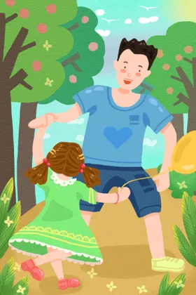父亲节子闪屏快乐子画面