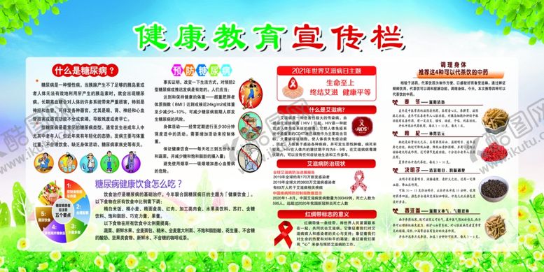 编号：17045801240305103138【酷图网】源文件下载-健康教育宣传栏