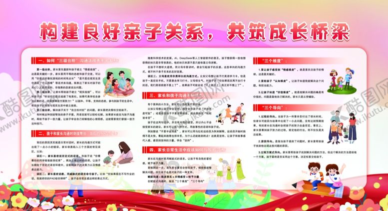 编号：88382204072102494075【酷图网】源文件下载-构建良好亲子关系