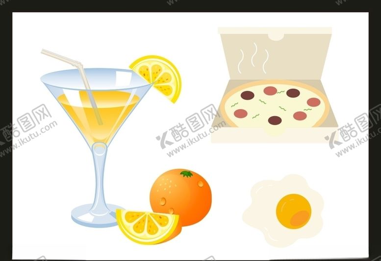 编号：55144204161713533707【酷图网】源文件下载-卡通美食餐饮