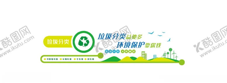 编号：47962706231800426558【酷图网】源文件下载-垃圾类文化墙
