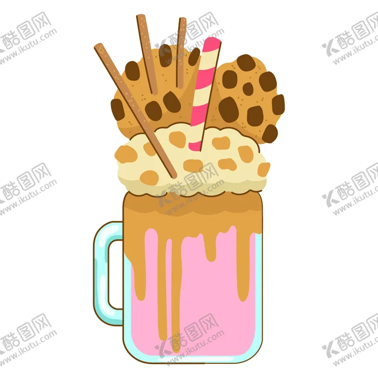 编号：69871511031127133766【酷图网】源文件下载-多彩甜点杯