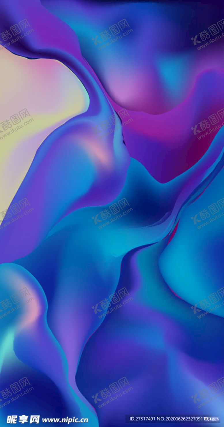 编号：43344705032020576820【酷图网】源文件下载-AI矢量多彩炫彩流线梦幻背景
