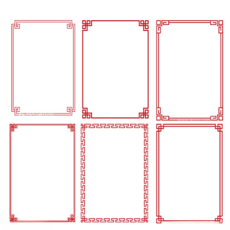 编号：52533312181248387320【酷图网】源文件下载-古典边框