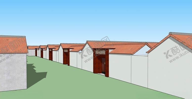 编号：13284509162039513432【酷图网】源文件下载-农村平房