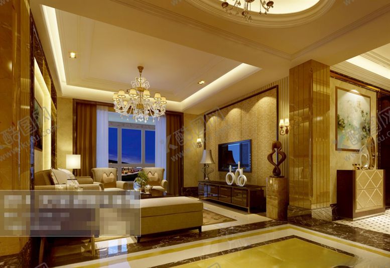 编号：29525110072223054572【酷图网】源文件下载-客厅空间