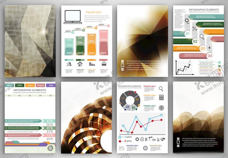 编号：48528604250831293359【酷图网】源文件下载-多样数据可视化图表展示