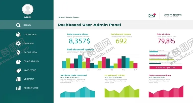 编号：92155609251501578402【酷图网】源文件下载-后台系统界面