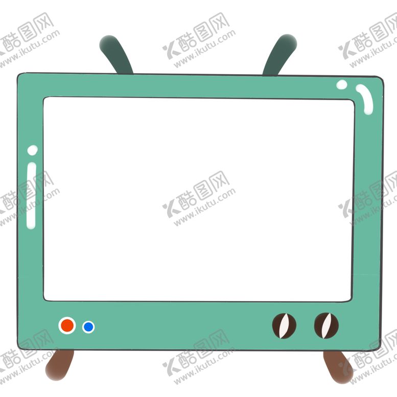 编号：62390705111110004452【酷图网】源文件下载-卡通电视创意边框