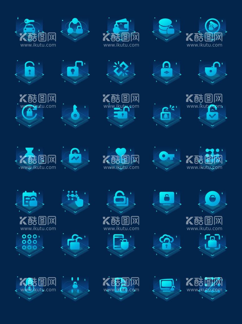 编号：13896303141816361333【酷图网】源文件下载-科技小图标