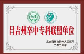 铜牌卫生计生委脑卒中