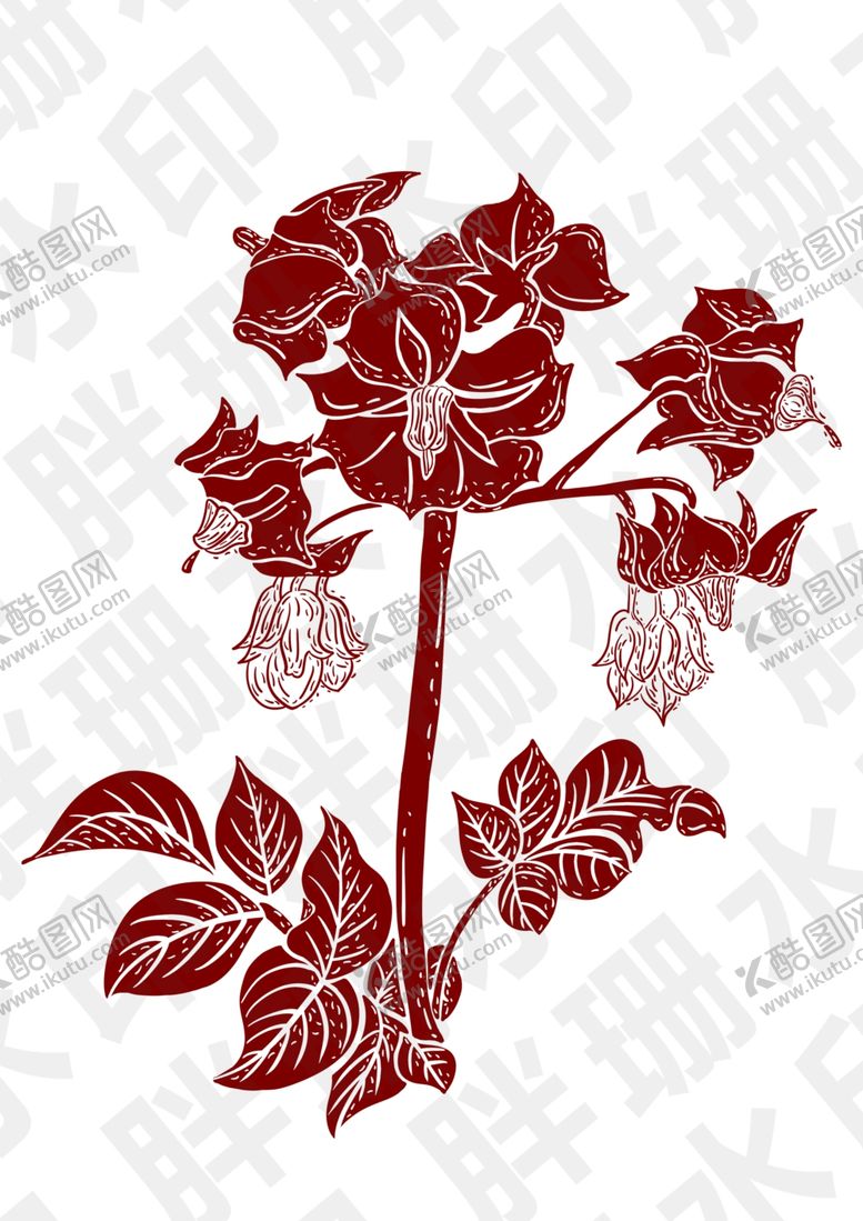 编号：69663209220634166723【酷图网】源文件下载-土豆花手绘素材