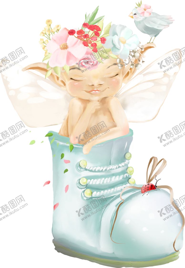 编号：16122710011133293486【酷图网】源文件下载-靴子里的天使