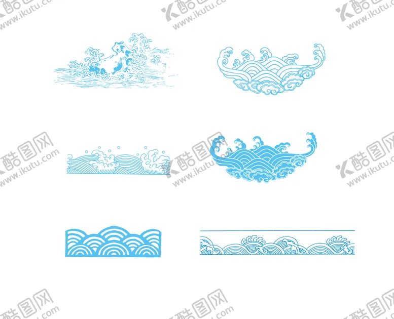 编号：43251709201311371679【酷图网】源文件下载-海浪水纹