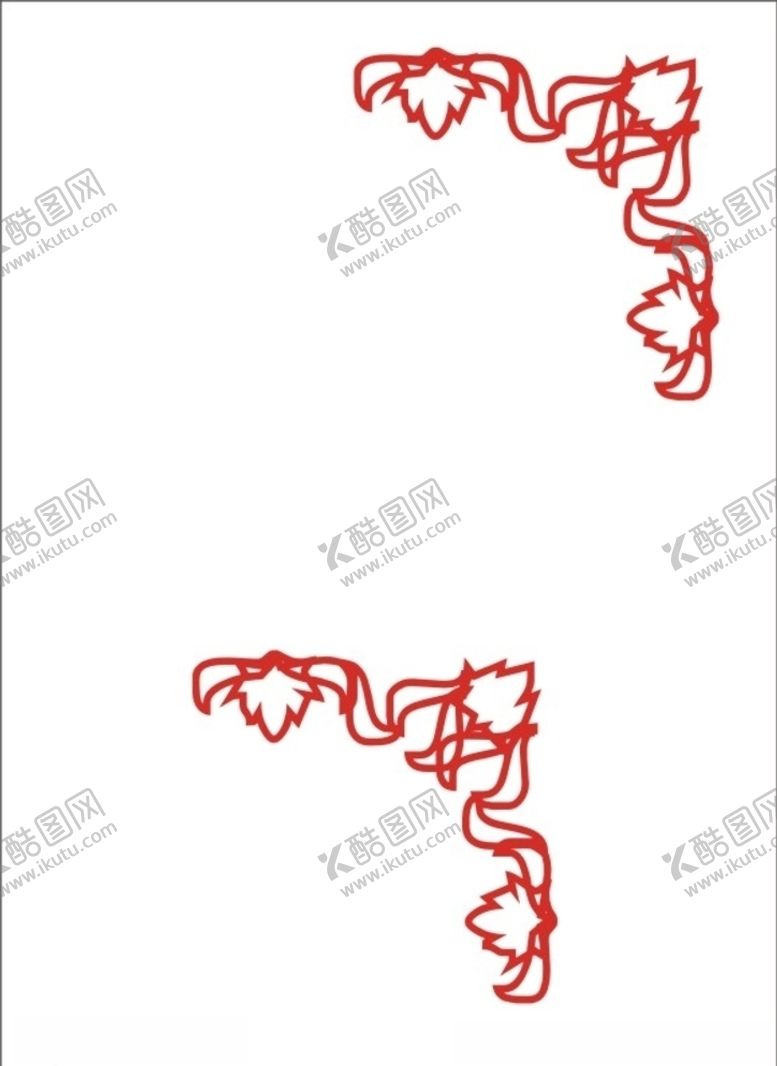 编号：58981909271454339326【酷图网】源文件下载-花纹边角角花镂空