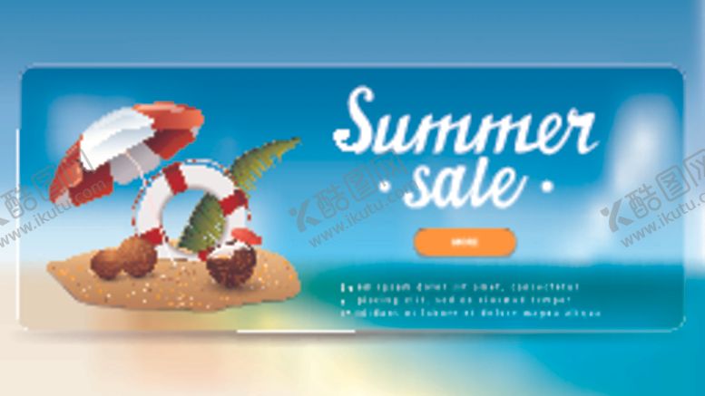 编号：36724710081937255980【酷图网】源文件下载-夏日海报