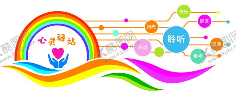 编号：14064010122135217729【酷图网】源文件下载-2019心理咨询文化墙