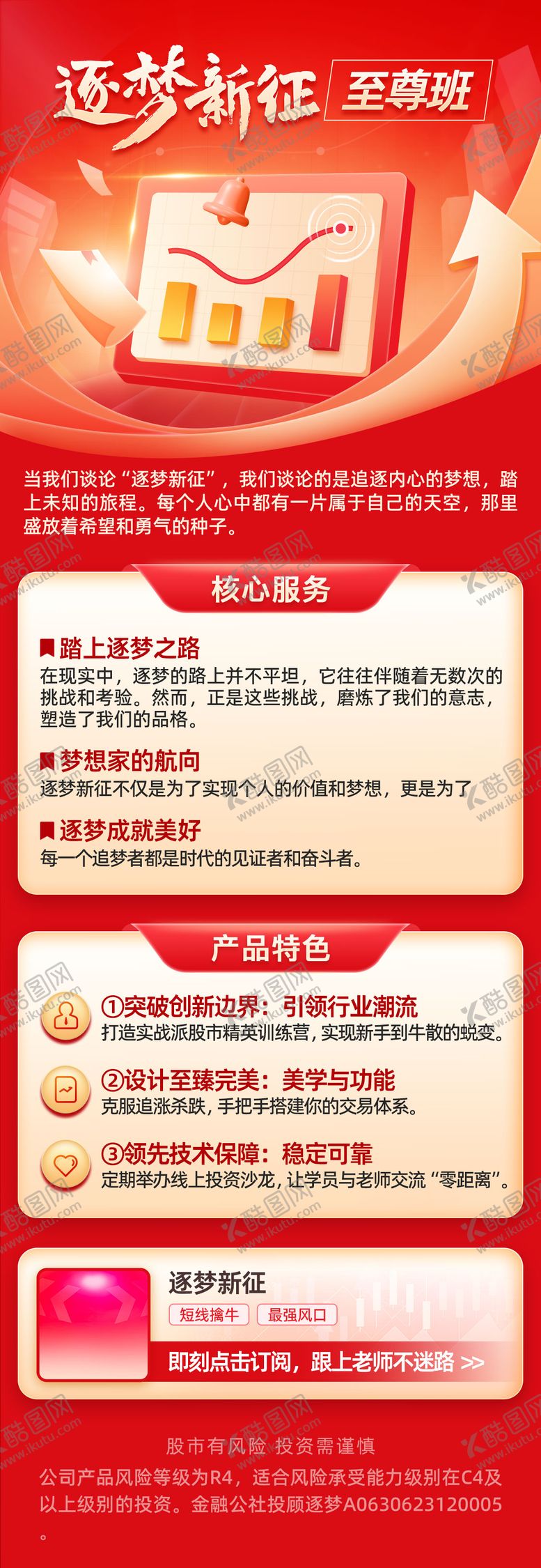 编号：64013412020219345157【酷图网】源文件下载-红金金融产品服务介绍海报