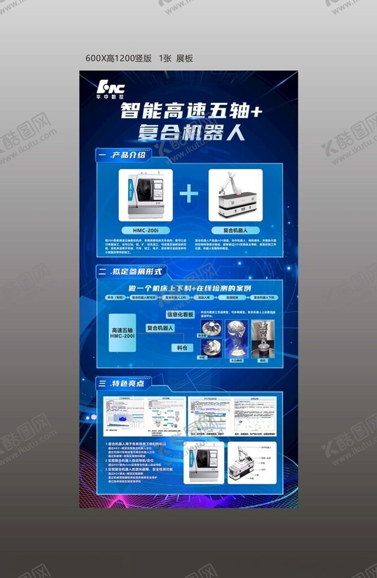 编号：30607710221620556788【酷图网】源文件下载-智能机器人客服系统宣传展架