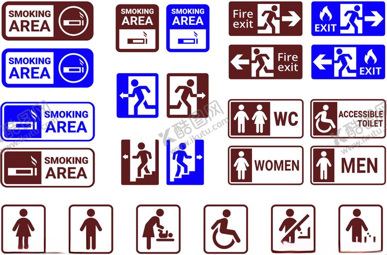 编号：29474104151627122302【酷图网】源文件下载-多样公共标识集合