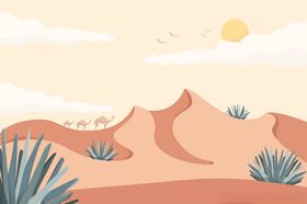 风景插画