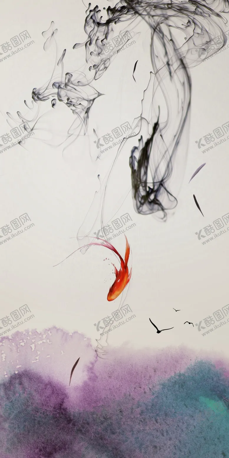 编号：62233810160902195077【酷图网】源文件下载-水墨画