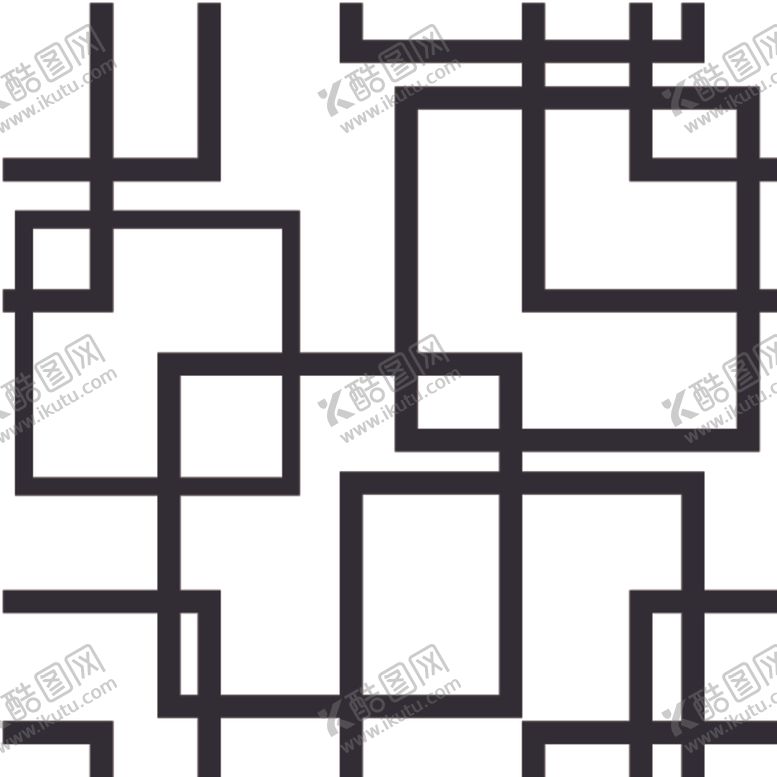 编号：23697209191503416383【酷图网】源文件下载-黑白简约花纹图案设计