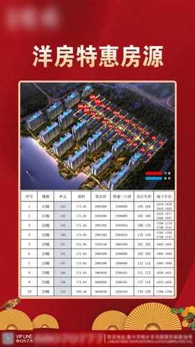 地产特价房源海报