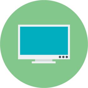 电视显示屏图标