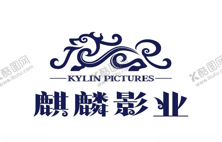 编号：57028705010222488692【酷图网】源文件下载-麒麟影业标志LOGO