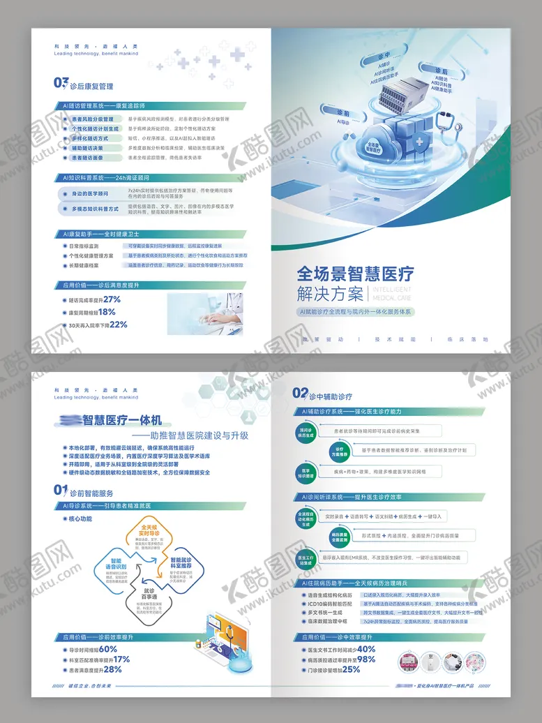 编号：68080110100150097697【酷图网】源文件下载-企业简介医药科技二折页