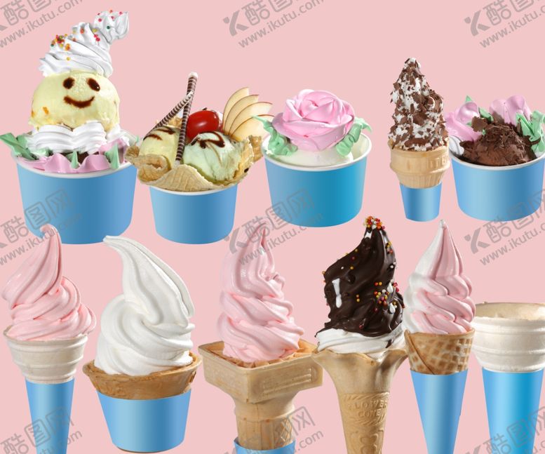 编号：82065910010832263058【酷图网】源文件下载-冰淇淋