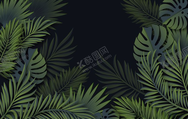 编号：55624109290303063012【酷图网】源文件下载-叶子背景