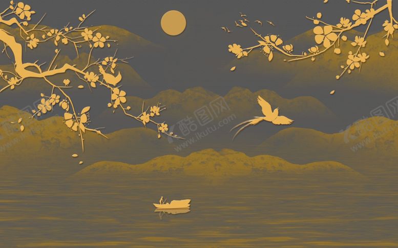 编号：80477404090945263609【酷图网】源文件下载-山水画