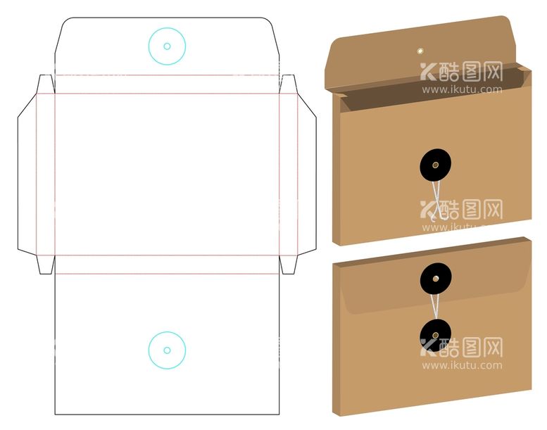 编号：18976310020658431368【酷图网】源文件下载-包装刀模