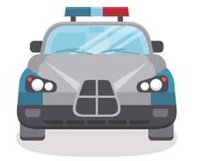 警车