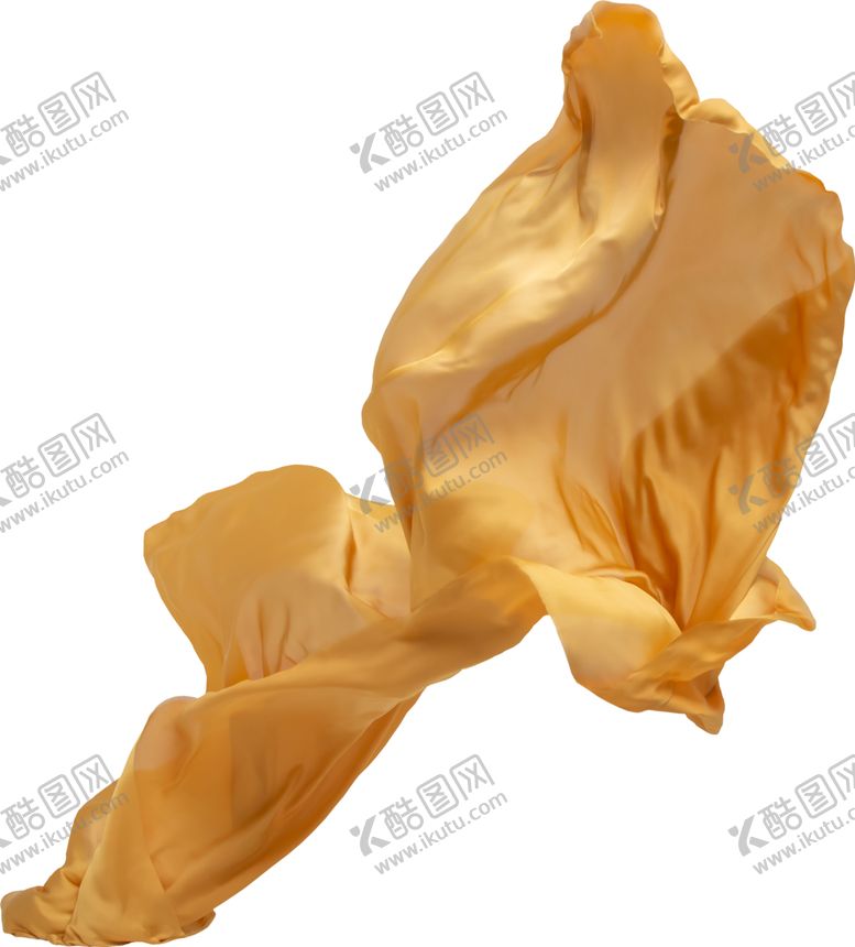 编号：14577406190622354306【酷图网】源文件下载-金色绸布飞扬