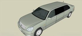 轿车展台3D模型