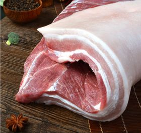 三线肉五花肉猪肉土猪肉