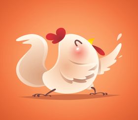 卡通小鸡