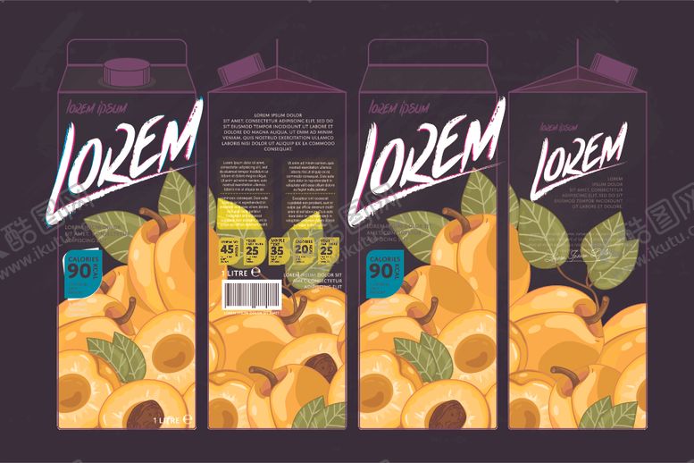 编号：86946010030709561134【酷图网】源文件下载-果汁包装