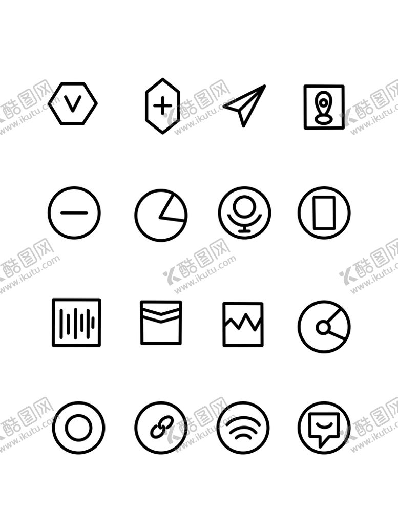 编号：35694209230715146598【酷图网】源文件下载-图标装饰图案元素商务