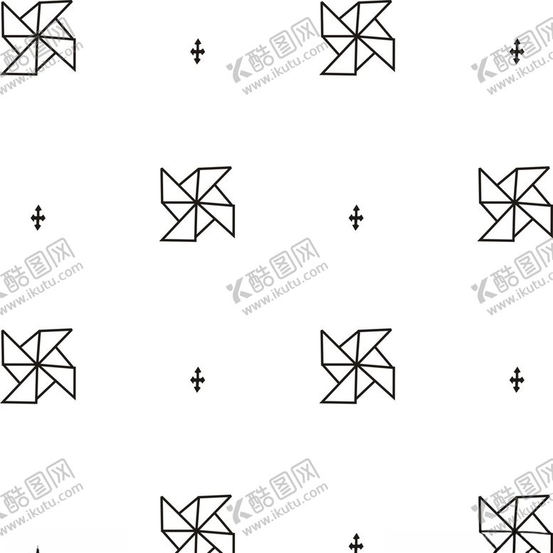 编号：26966110130536571270【酷图网】源文件下载-风车图案
