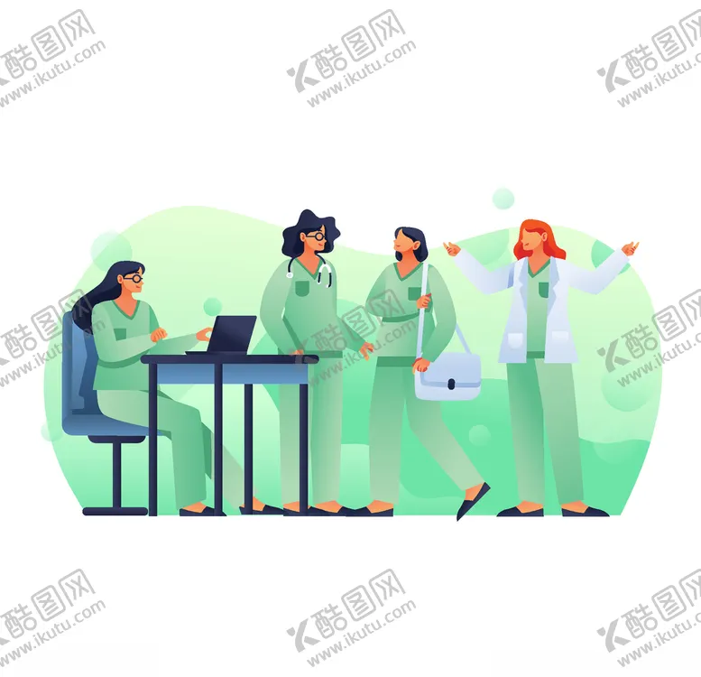 编号：94196407010809358650【酷图网】源文件下载-医护人员