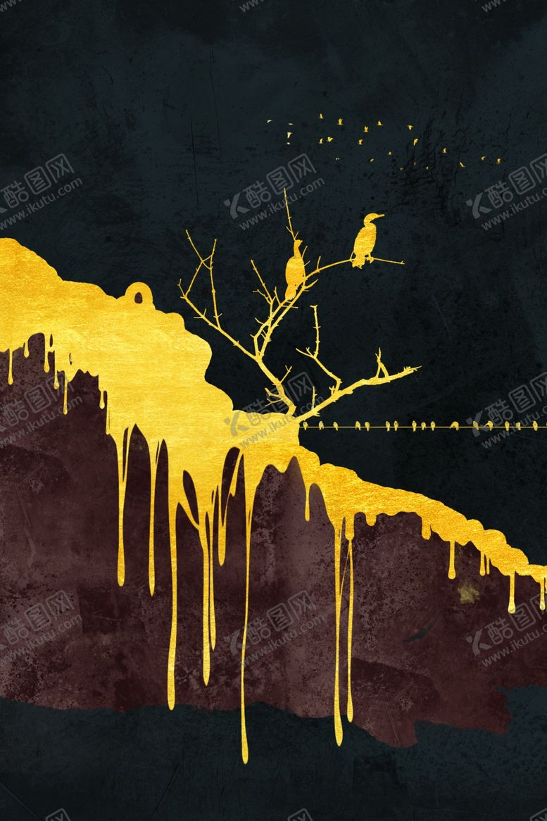 编号：50108009201906345148【酷图网】源文件下载-抽象装饰画